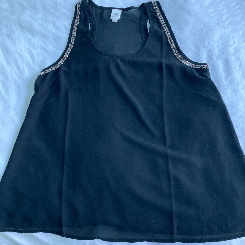 NWOT 🎉Let’s Celebrate Embellished Tank